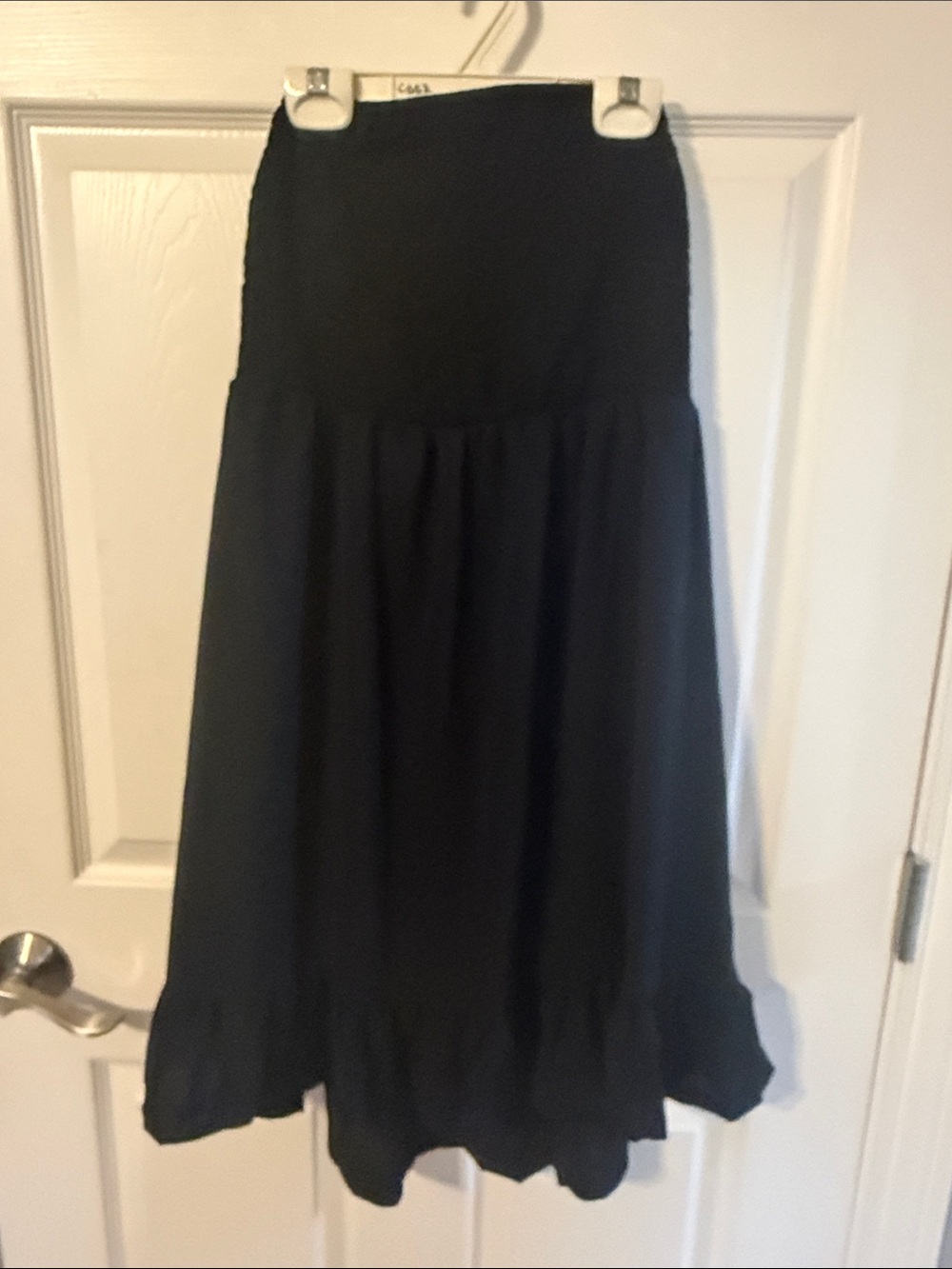 Black Dress - Classic Flared Design